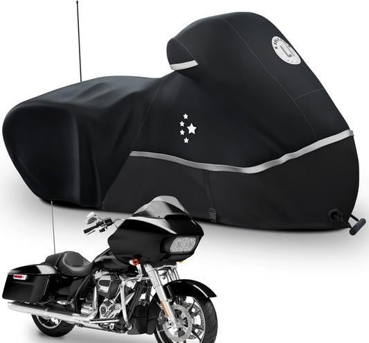 Motorcycle Cover Storage for Touring Models by LI LIBZAKI