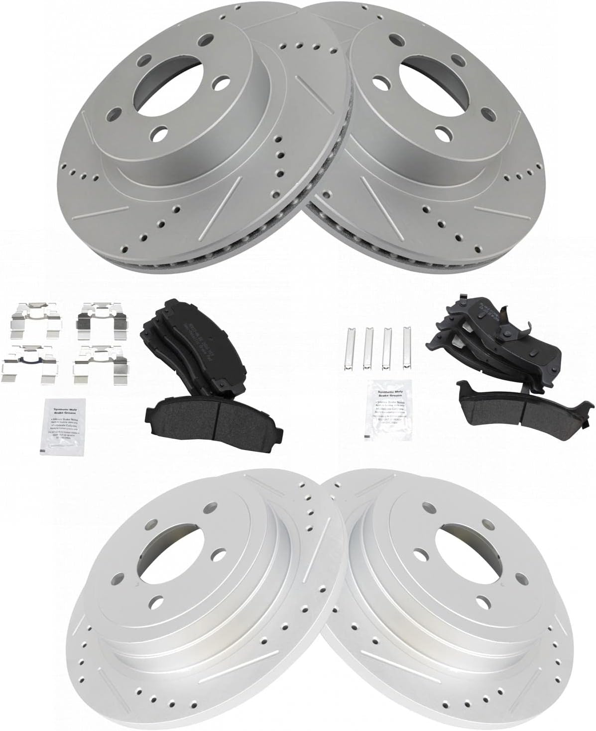 TRQ Performance Brake Pad & Rotor Kit for 2003 Ford Explorer