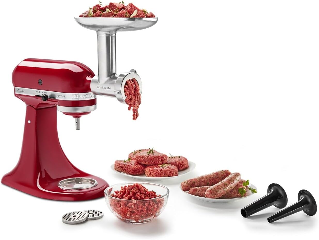 KitchenAid Metal Food Grinder: Grind with Precision!