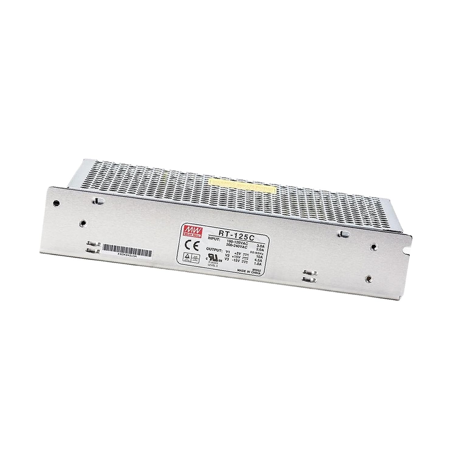 Mean Well RT-125C Triple Output Power Supply for Versatile Use