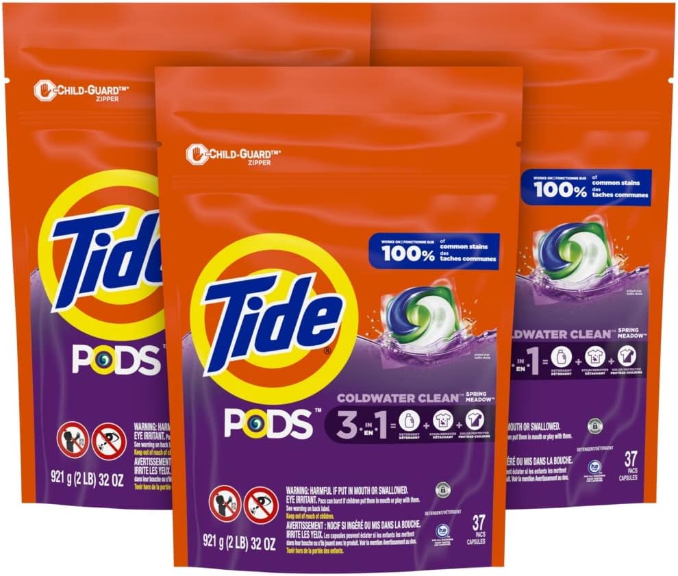 Tide PODS Laundry Detergent Soap Pods for Powerful Cleaning