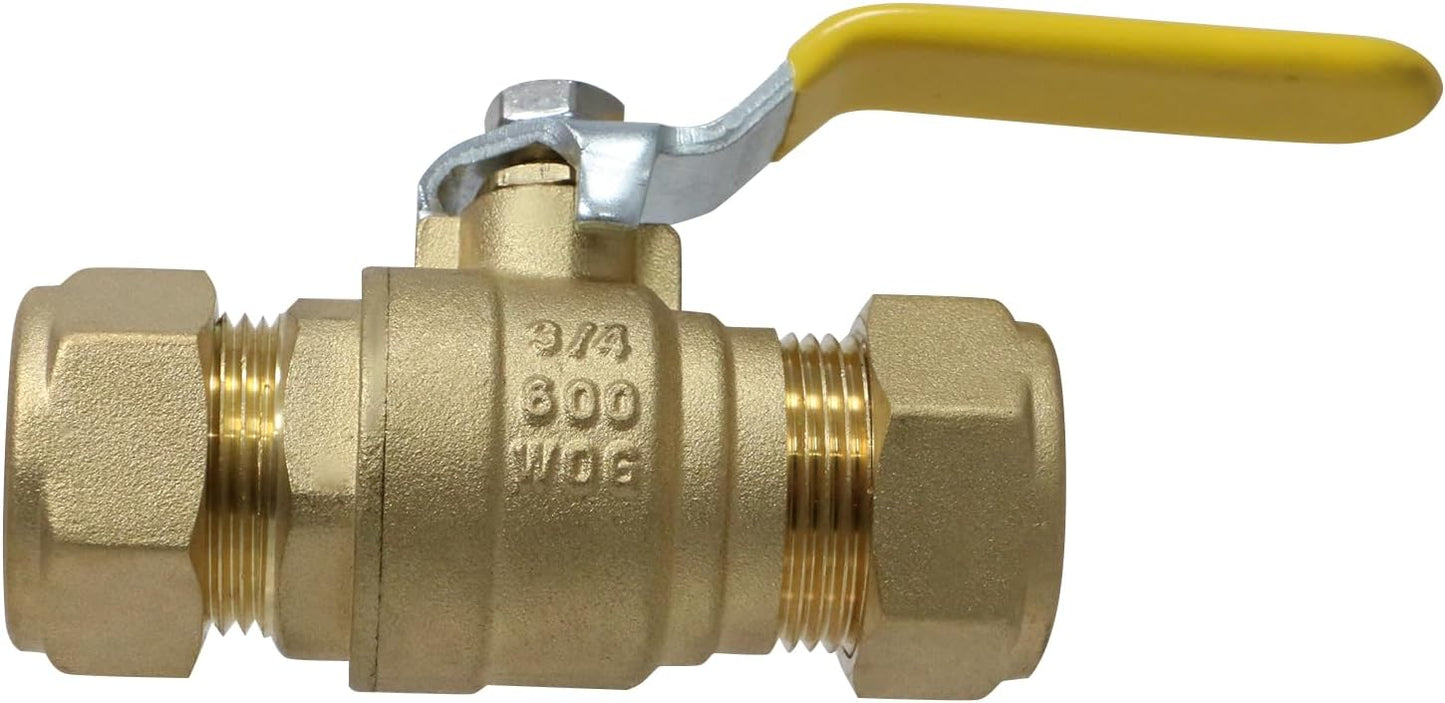 XFITTING 3/4 Inch Compression Ball Valve for Efficient Flow Control