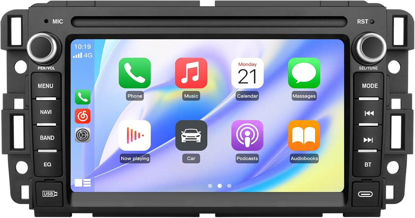 Car Radio Stereo for Chevy Silverado Tahoe GMC Sierra 2007-2013