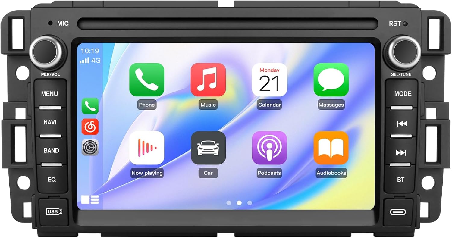 Car Radio Stereo for Chevy Silverado Tahoe GMC Sierra 2007-2013