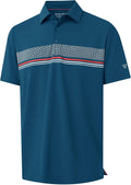 M MAELREG Mens Golf Shirts Short Sleeve Moisture Wicking Polo