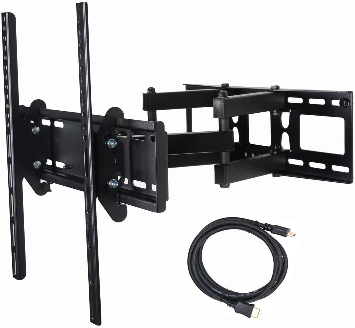 VideoSecu Full Motion Articulating TV Wall Mount for Large TVs