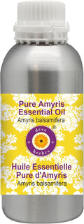 Pure Amyris Essential Oil 300ml Steam Distilled - Therapeutic Grade