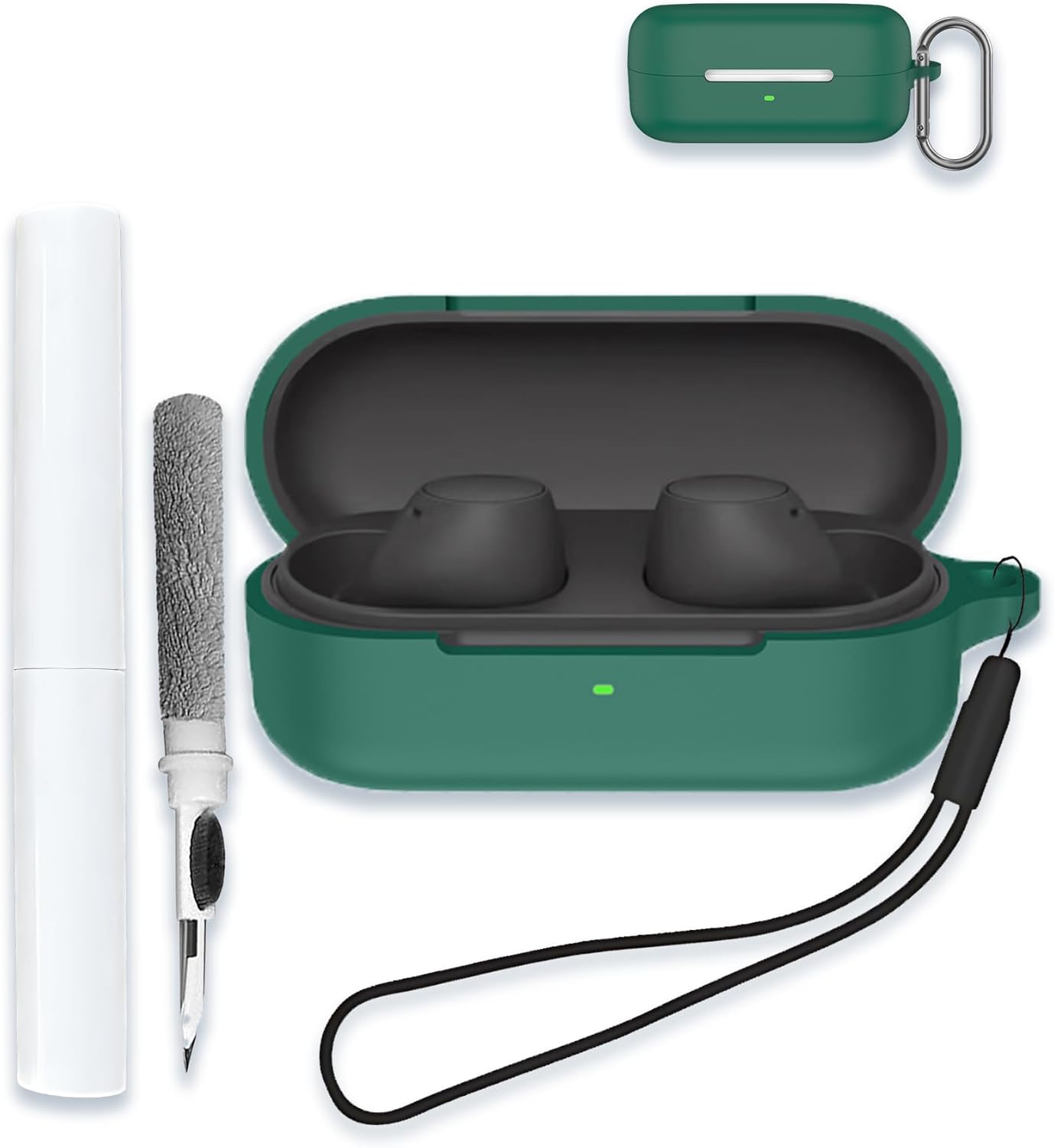 Green Silicone Case for Sony WF-C510 - Ultimate Protection
