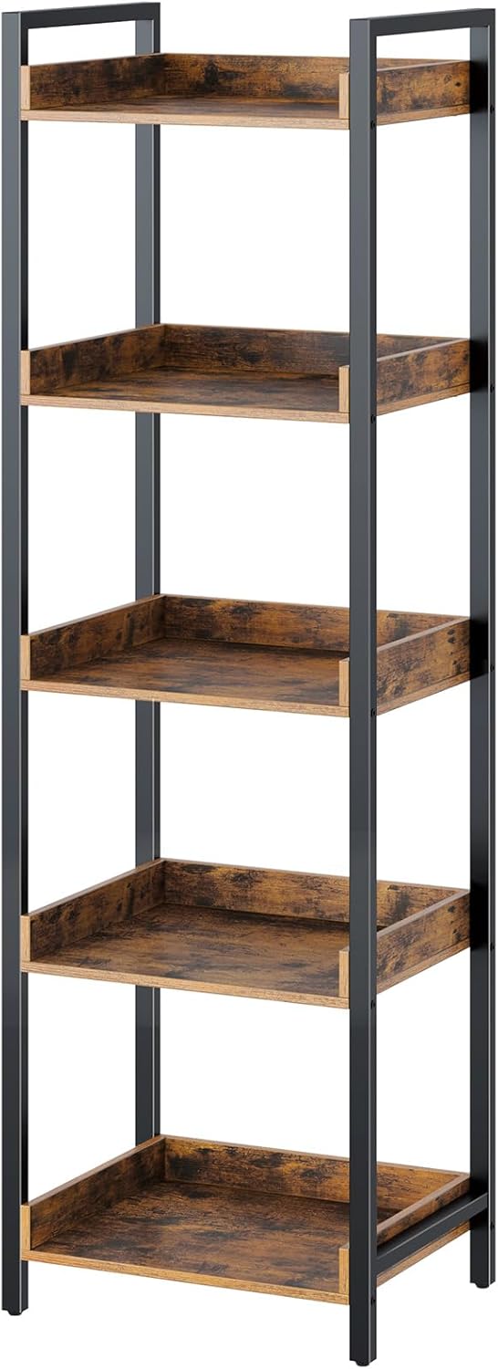 Rolanstar 5-Tier Storage Rack for Living Room and Kitchen