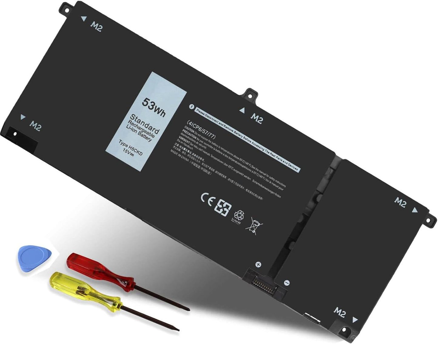 53Wh H5CKD Battery Replacement for Dell Inspiron 5400 Series