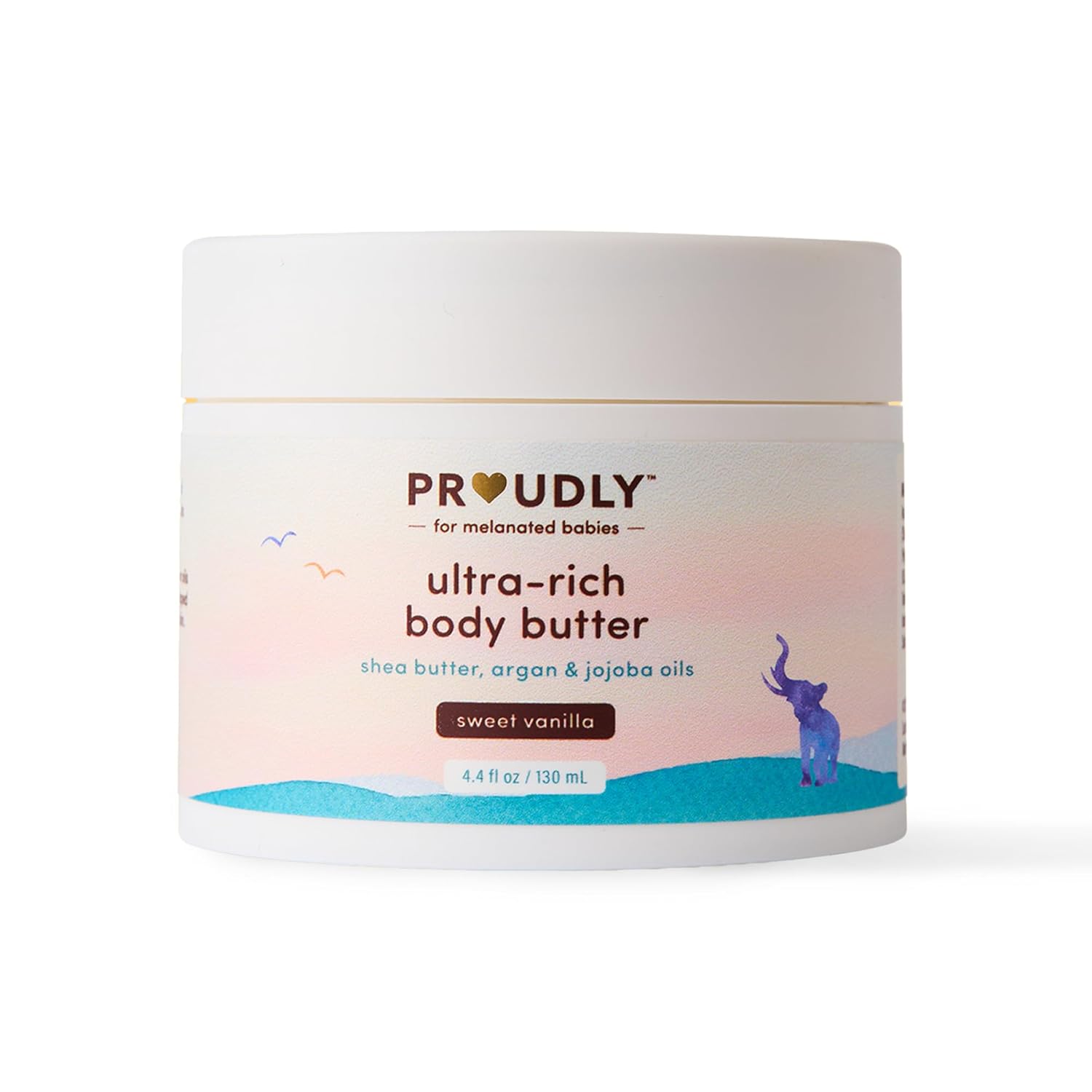 Ultra-Rich Shea Butter & Argan Oil Body Butter for Deep Moisture - Sweet Vanilla
