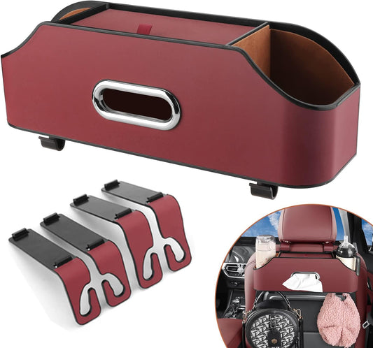 Car Seat Back Organizer - Stylish Storage for Family Travel