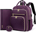 LOVEVOOK Diaper Bag Backpack Quilted Baby Bag with Changing Pad
