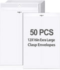 Manilla Clasp Envelopes 12 x 16 in Pack of 50 - Durable Document
