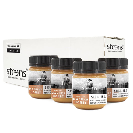 Steens Manuka Honey MGO 515+ Pure Raw 100% Certified UMF 15