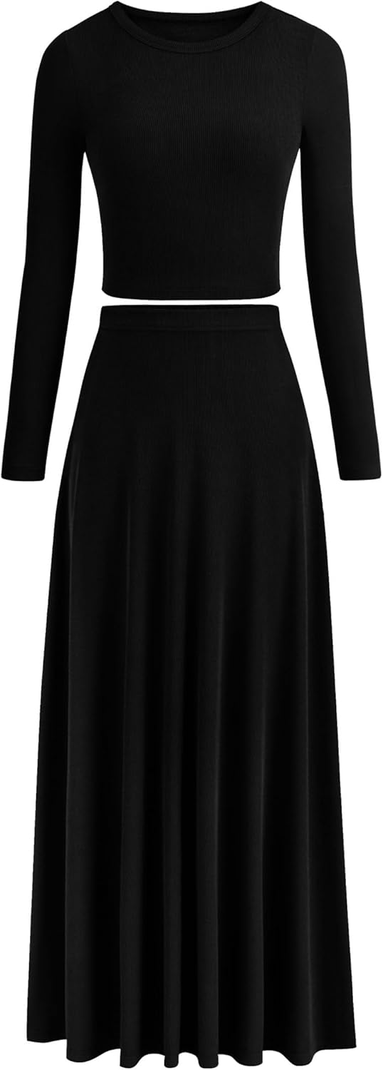 PRETTYGARDEN Women's 2 Piece Outfits for Dressy Casual Style