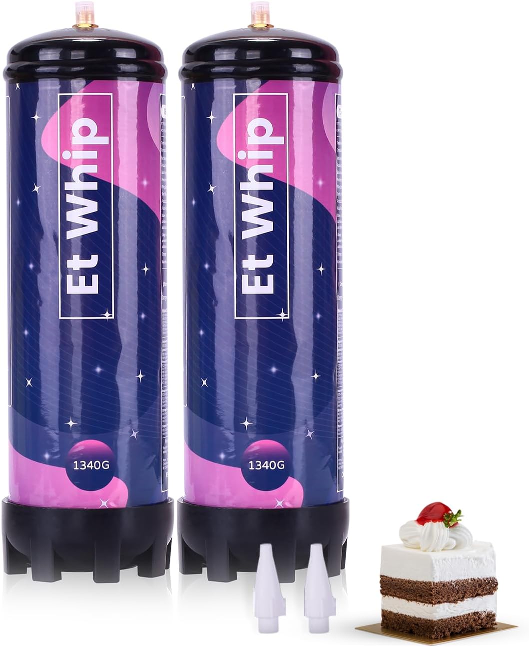Whip Cream Like a Pro! 2.2L Nitrous Oxide Tank