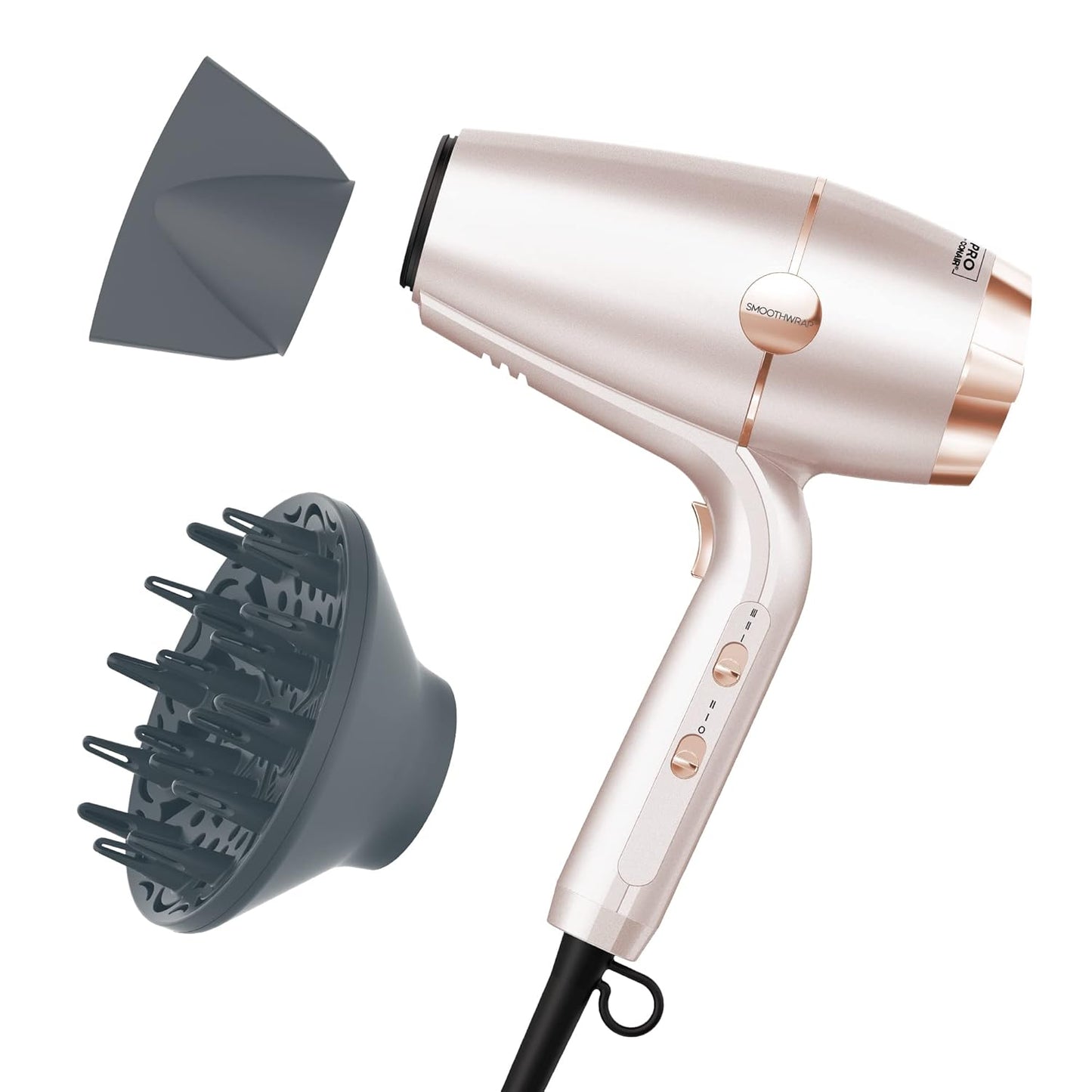 INFINITIPRO SmoothWrap Hair Dryer for Less Frizz and More Volume