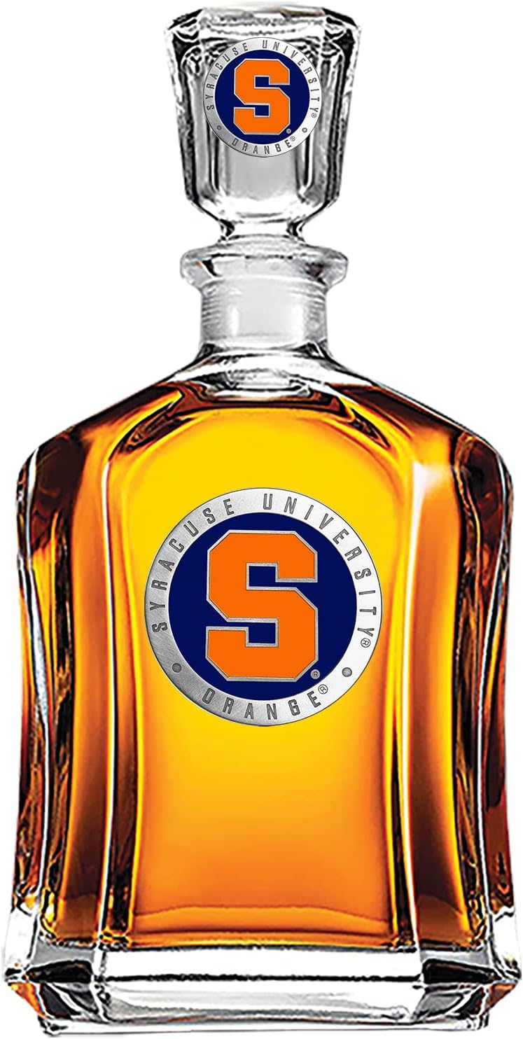Heritage Pewter Syracuse Capitol Decanter - Perfect Gift for Fans