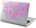 Hard Case Compatible for MacBook Pro 16 14 M3 M2 2023 - Boho Mandala