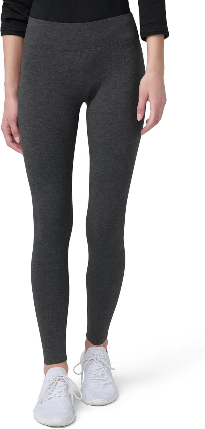HUE Women's Ultra Soft Cotton Leggings for Comfort and Style