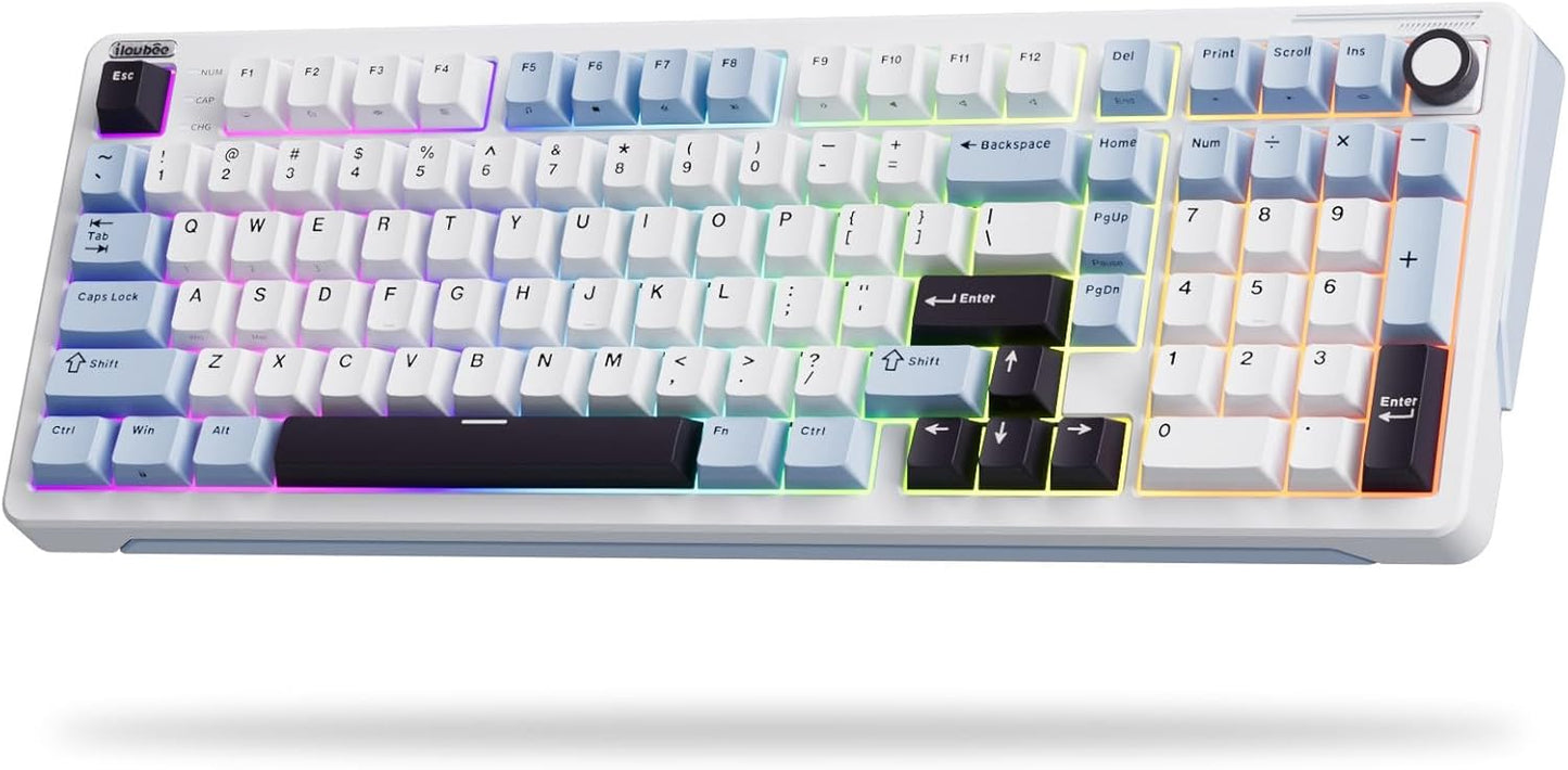 iLovBee B98 Creamy Keyboard: Wireless Gaming Bliss