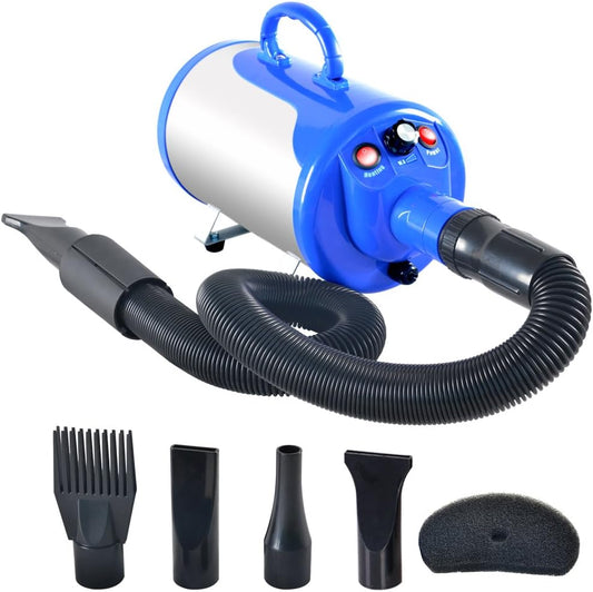 SHELANDY Dog Hair Force Dryer - Quick Drying Power!