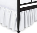 Ruffled Bed Skirt with Split Corners King 16 in Drop - Hotel Quality