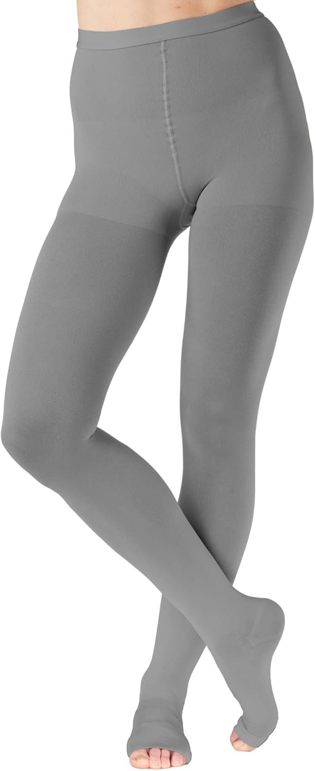 Compression Pantyhose for Women Circulation 20-30mmHg - Gray