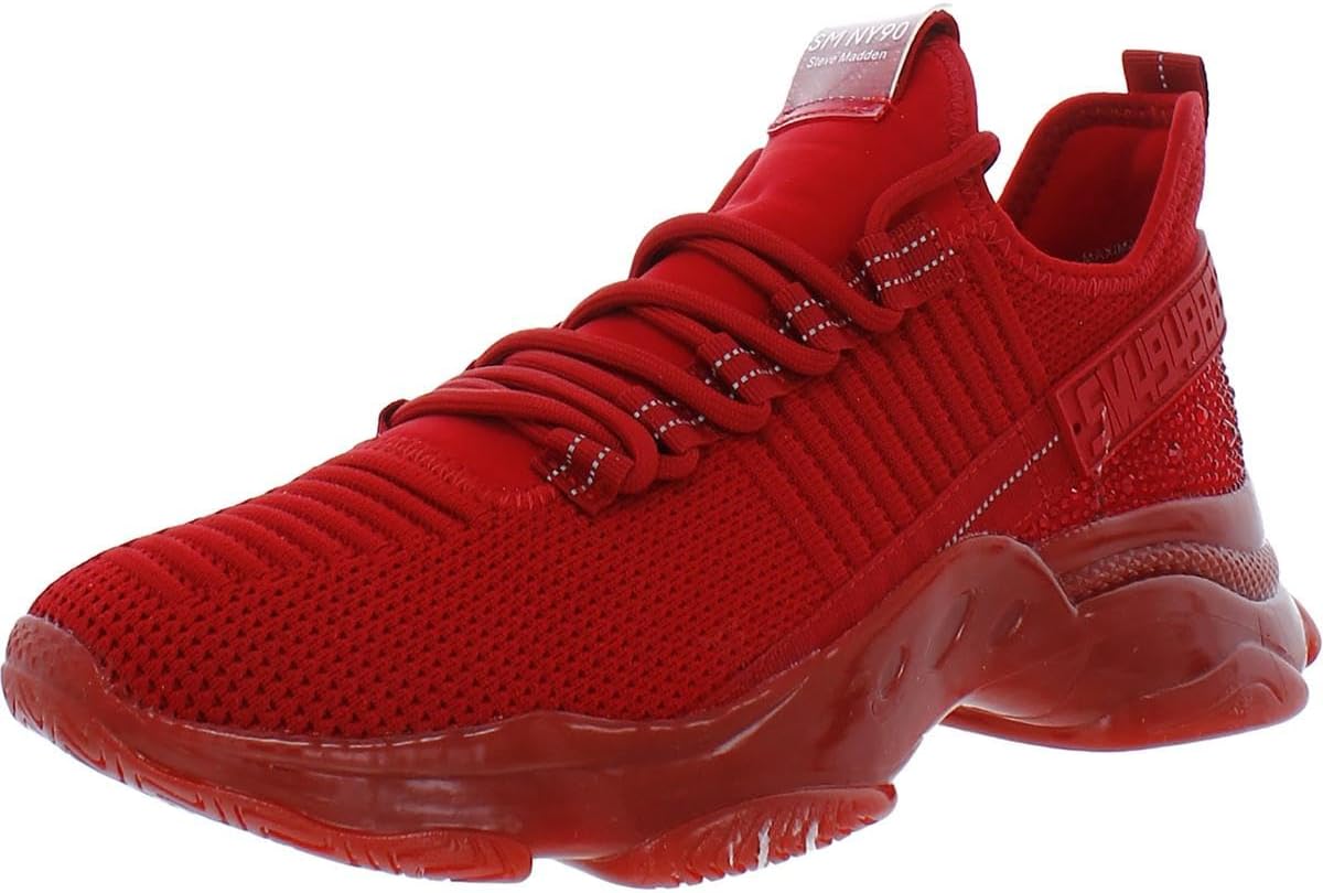 Steve Madden Women's Maxima Sneaker: Stylish Comfort for All-Day Wear