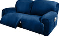 Extra Wide 75ft - 100ft Reclining 2 Seater Sofa Cover - Velvet