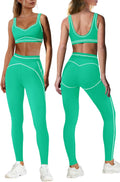 Workout Sets for Women 2 Piece Yoga Outfits - Butt Lifting Leggings