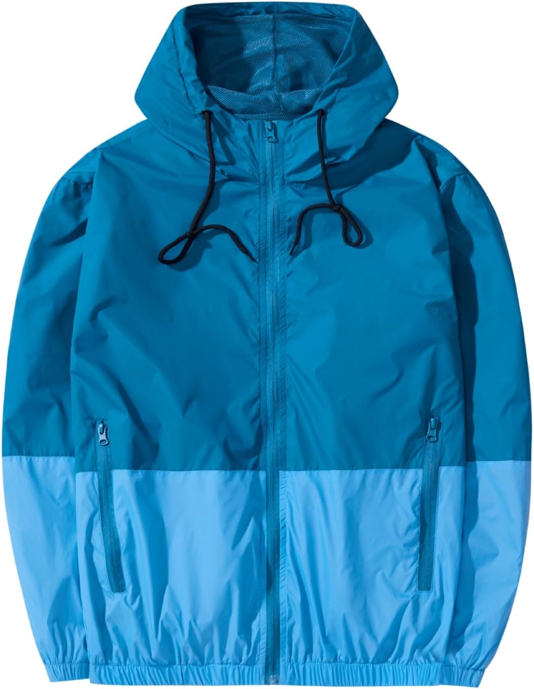 Men's Lightweight Windbreaker Jackets for Outdoor Activities