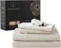 1000 Thread Count Egyptian Cotton Sheets Queen Size Set - Soft Sateen