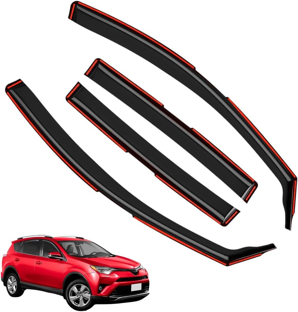 in-Channel Window Visors Rain Guards for Toyota RAV4 2020-2025