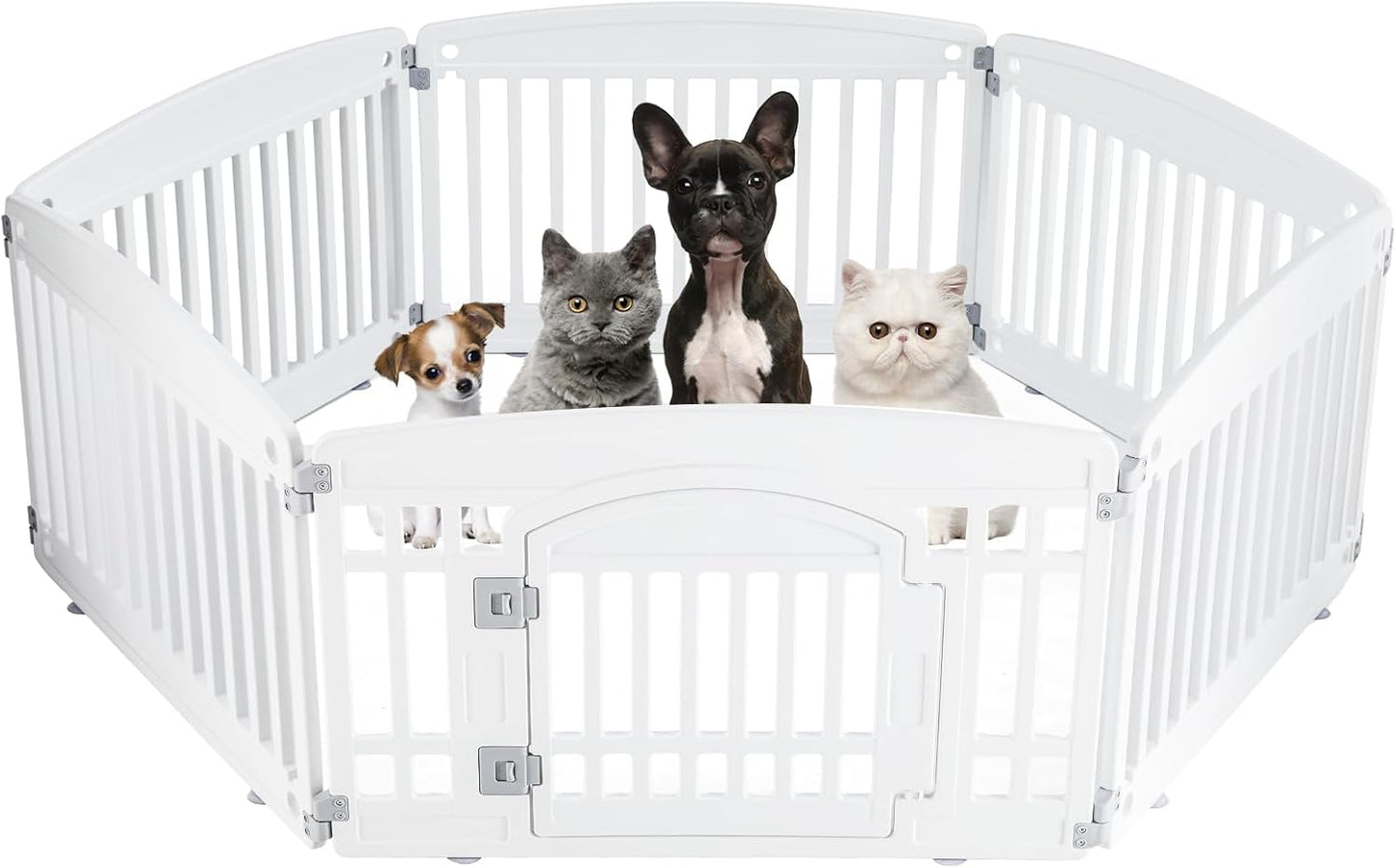 Plastic Dog Playpen: Safe & Secure Indoor/Outdoor Pet Fence