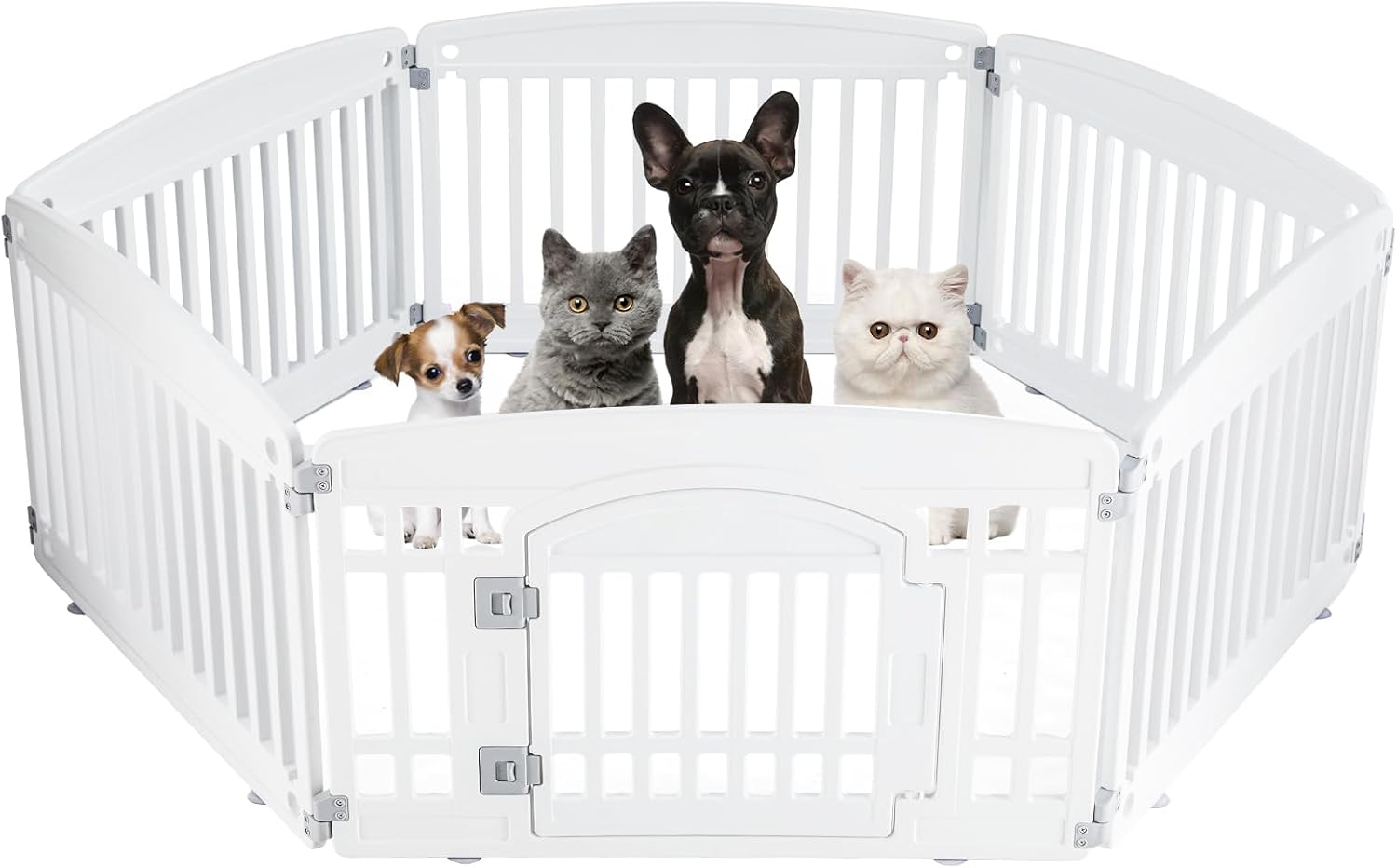 Plastic Dog Playpen: Safe & Secure Indoor/Outdoor Pet Fence