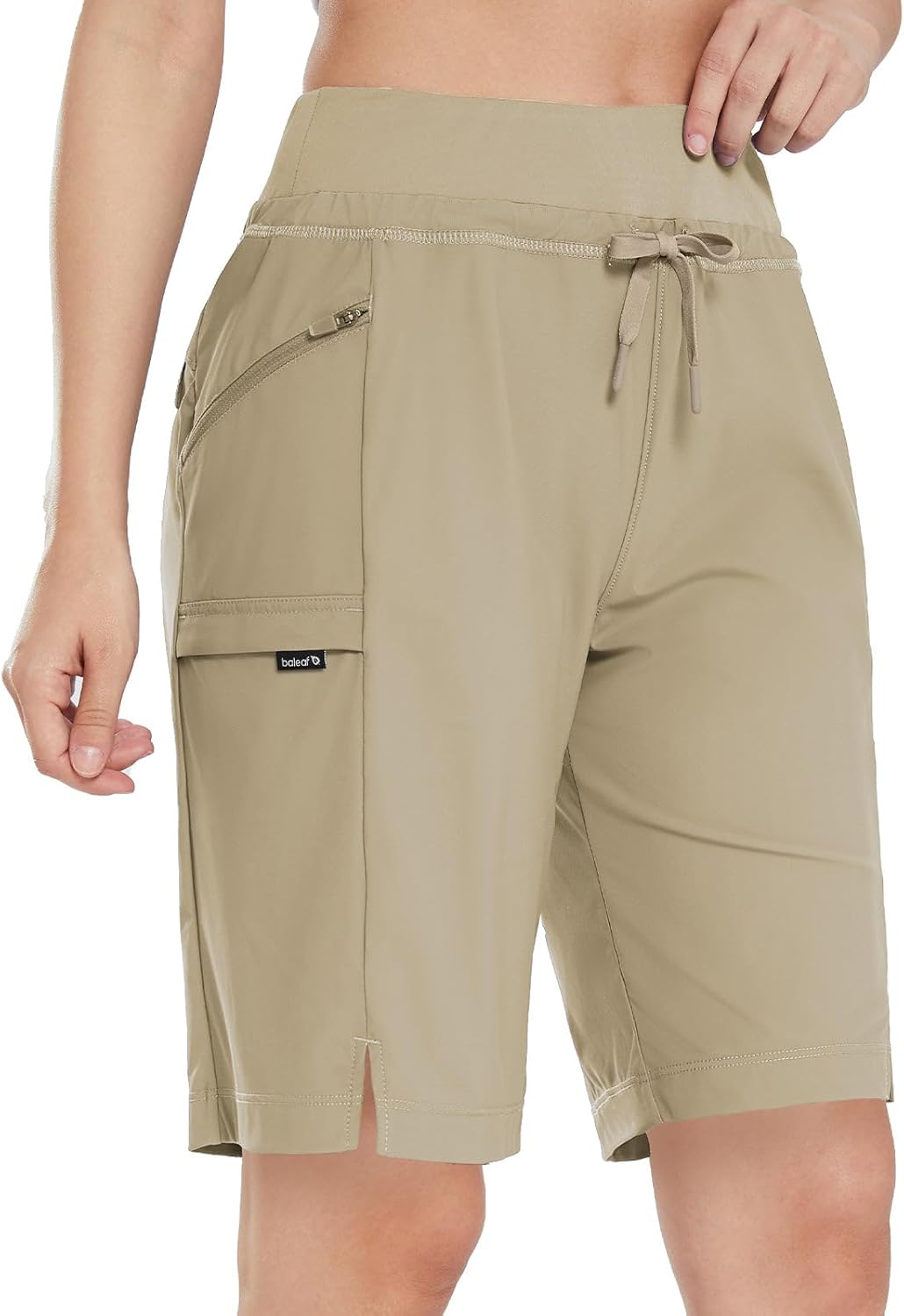Baleaf Women's Hiking Long Shorts 9in/11in Quick Dry Cargo