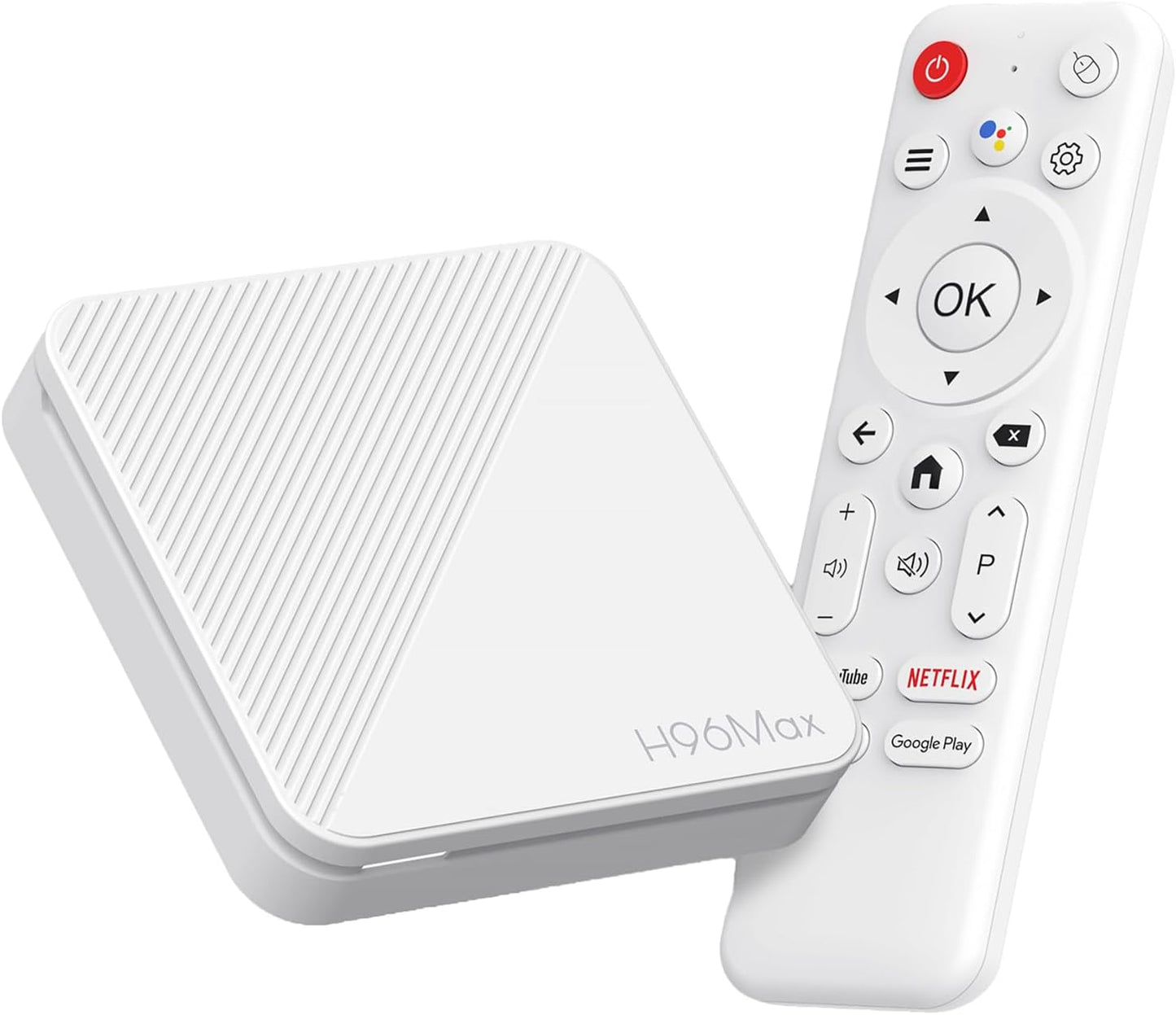 4K Android TV Box with Dual-Band WiFi & Voice Remote