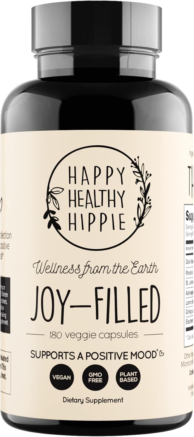Joy-Filled Mood Support Supplement with 7 Herbs for Stress Relief