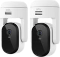 Arlo Essential Pan Tilt 2K Security Camera - Wired Plug-In 2-Cam