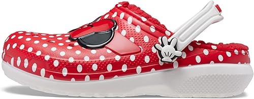 Crocs Unisex-Child Kids' Classic Lined Disney Minnie Mouse Clog
