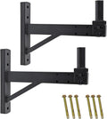 Speaker Wall Mount Brackets for PA Speakers - Holds up to 100lbs