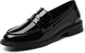 Loafers for Women Black Penny Loafers Comfortable Dressy Shoes
