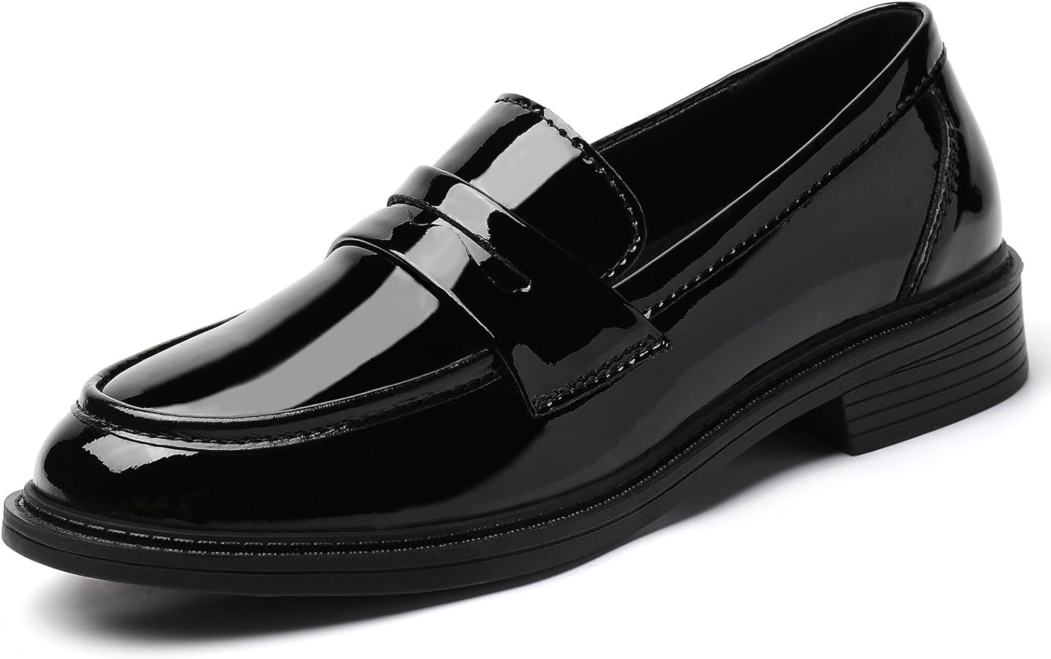 Loafers for Women Black Penny Loafers Comfortable Dressy Shoes