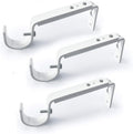 Adjustable Heavy Duty Rod Brackets, Set of 3 - Secure Your Curtains!