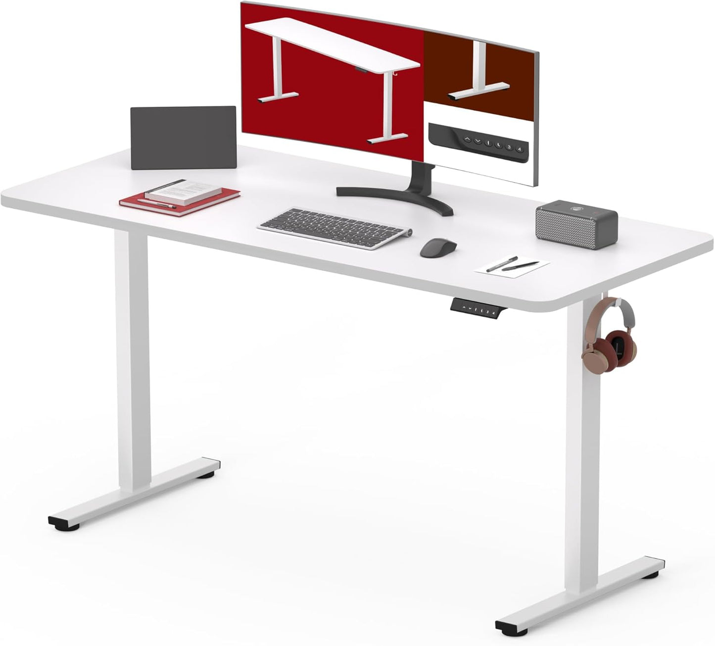 Height-Adjustable Standing Desk for Home Office