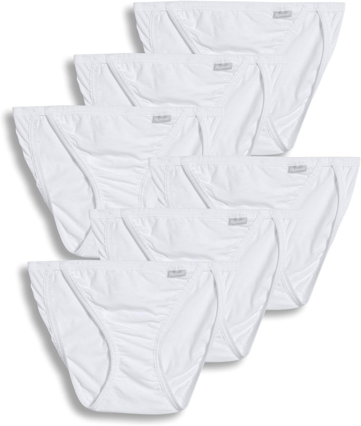 Jockey Women's Elance String Bikini 6 Pack for Ultimate Comfort