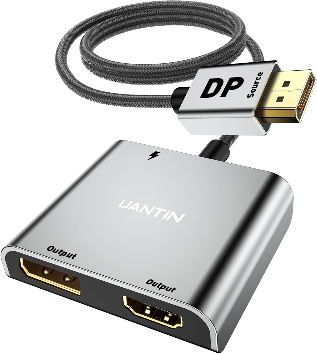 DisplayPort to HDMI and DisplayPort Adapter for Dual Monitors