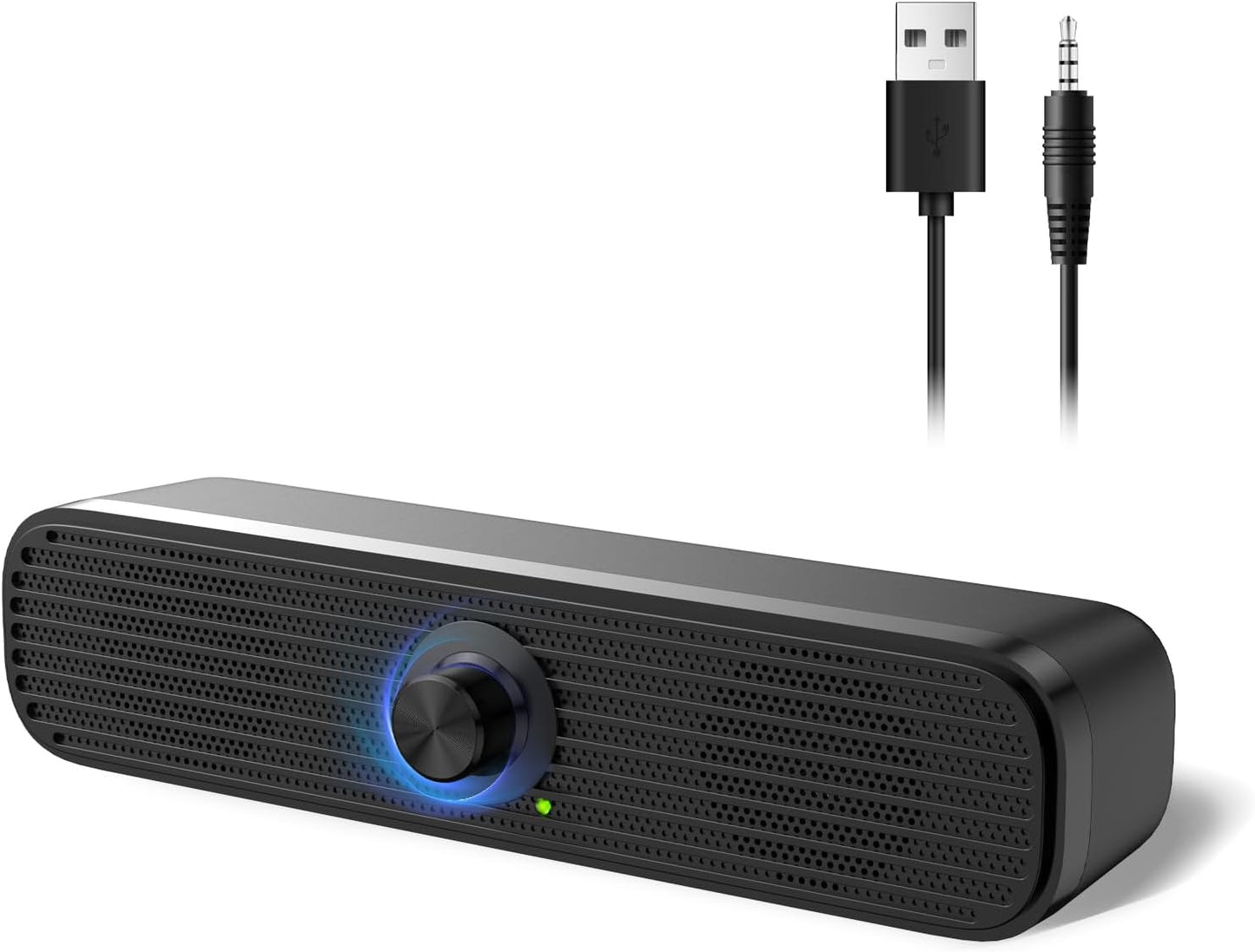 1Mii USB-Powered PC Speakers - Stereo Sound